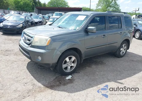 2009 Honda Pilot Ex-L from USA, damaged, VIN 5FNYF38599B023973